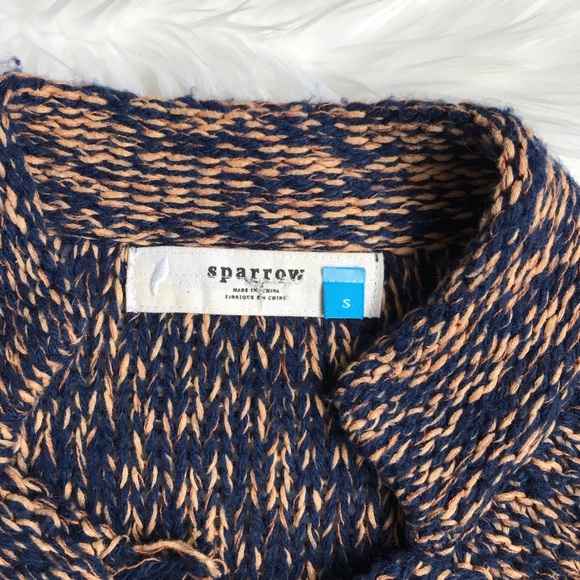 💕FINAL SALE Anthropologie Sparrow Marled Cardigan - Picture 2 of 3